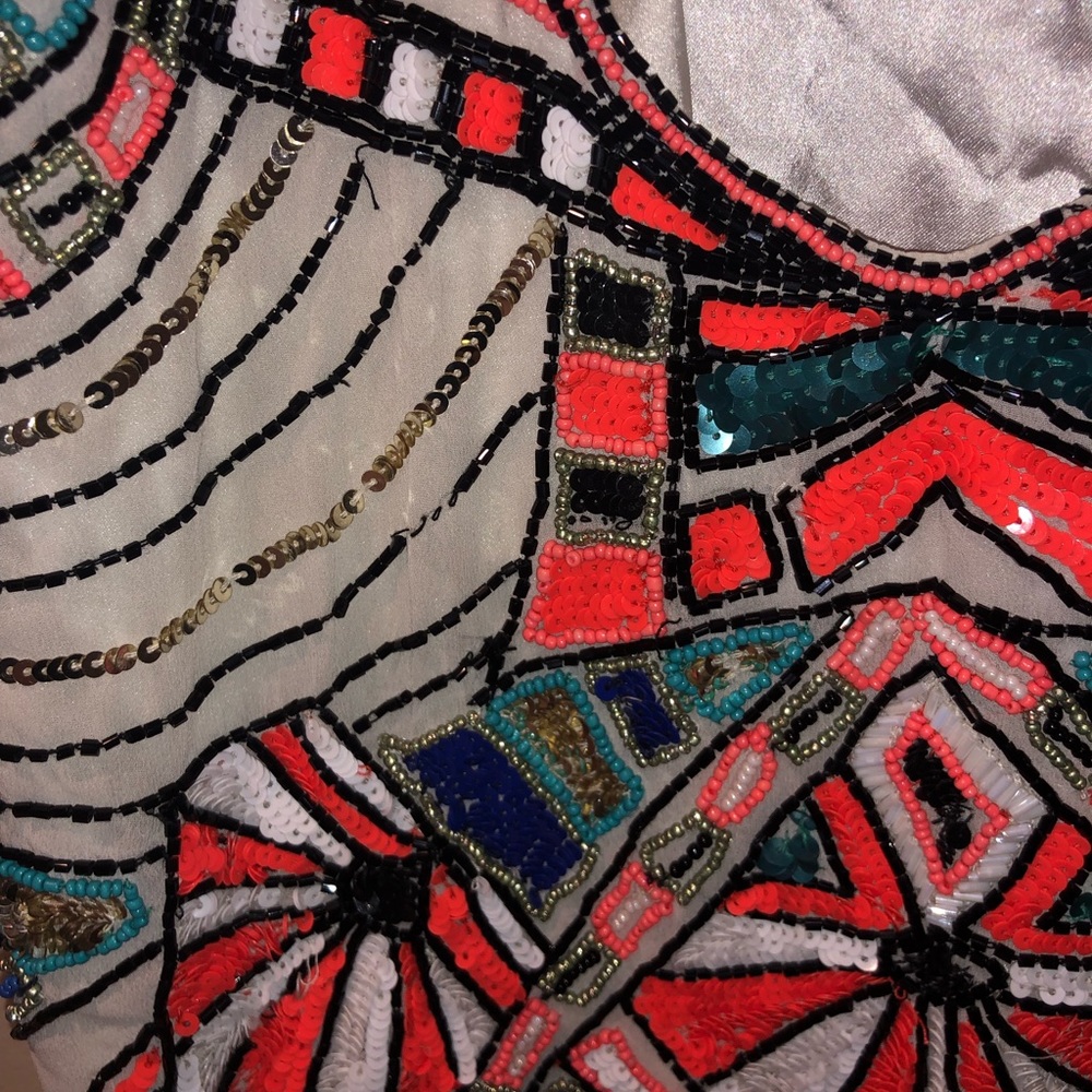 Parker Ramsay sequin beaded dress - Picture 5 of 6